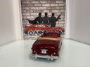 1:18 MIRA 1949 FORD ESCALA *MISSING MIRROR & SPOTS ON CHROME* BURGUNDY ON TAN image