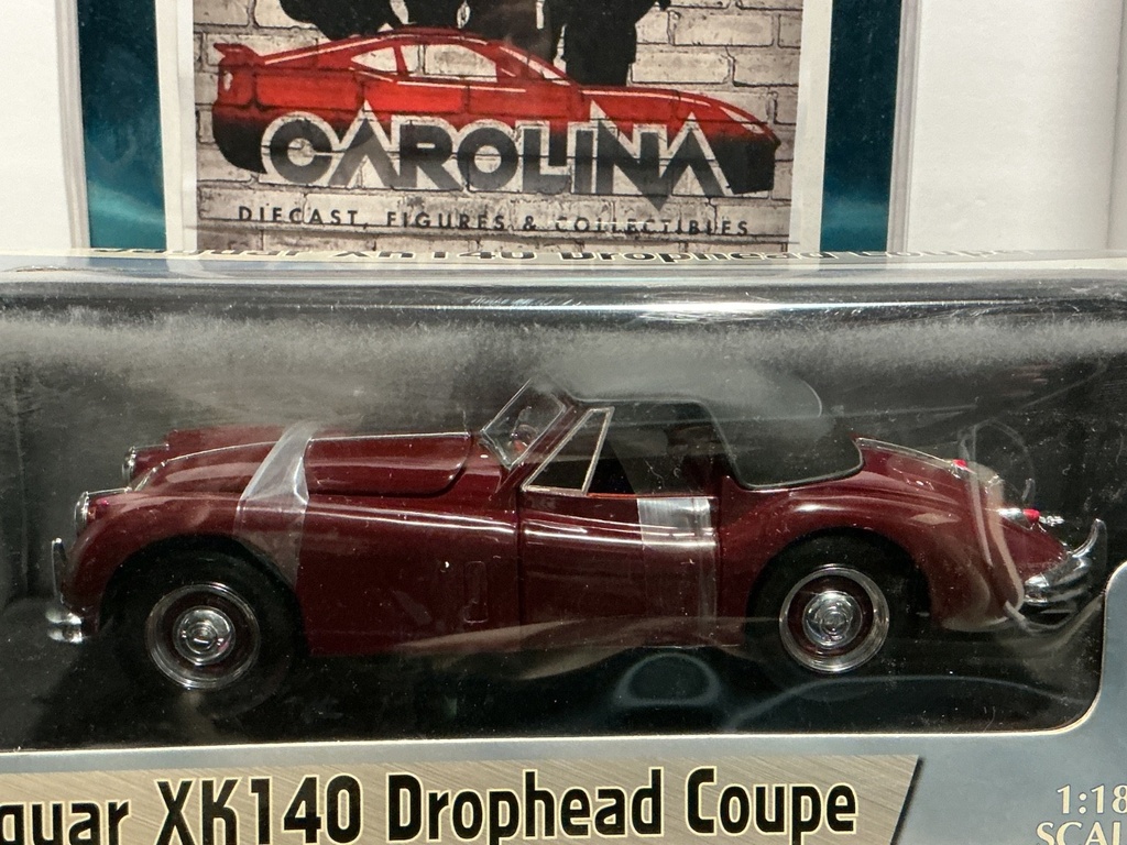 1:18 SUN STAR DIE CAST- JAGUAR XK140 DROPHEAD COUPE image
