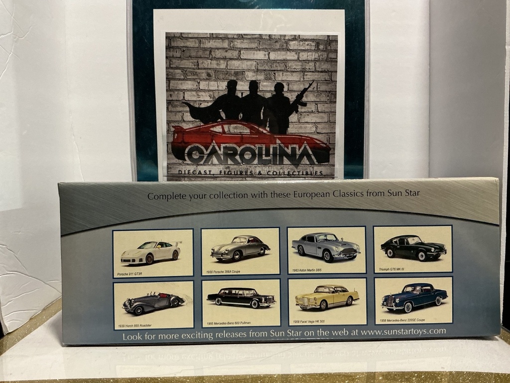 1:18 SUN STAR DIE CAST- JAGUAR XK140 DROPHEAD COUPE image