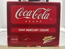 1:18 JOHNNY LIGHTNING COCA COLA BRANDED 1949 MECURY COUPE YELLOW image