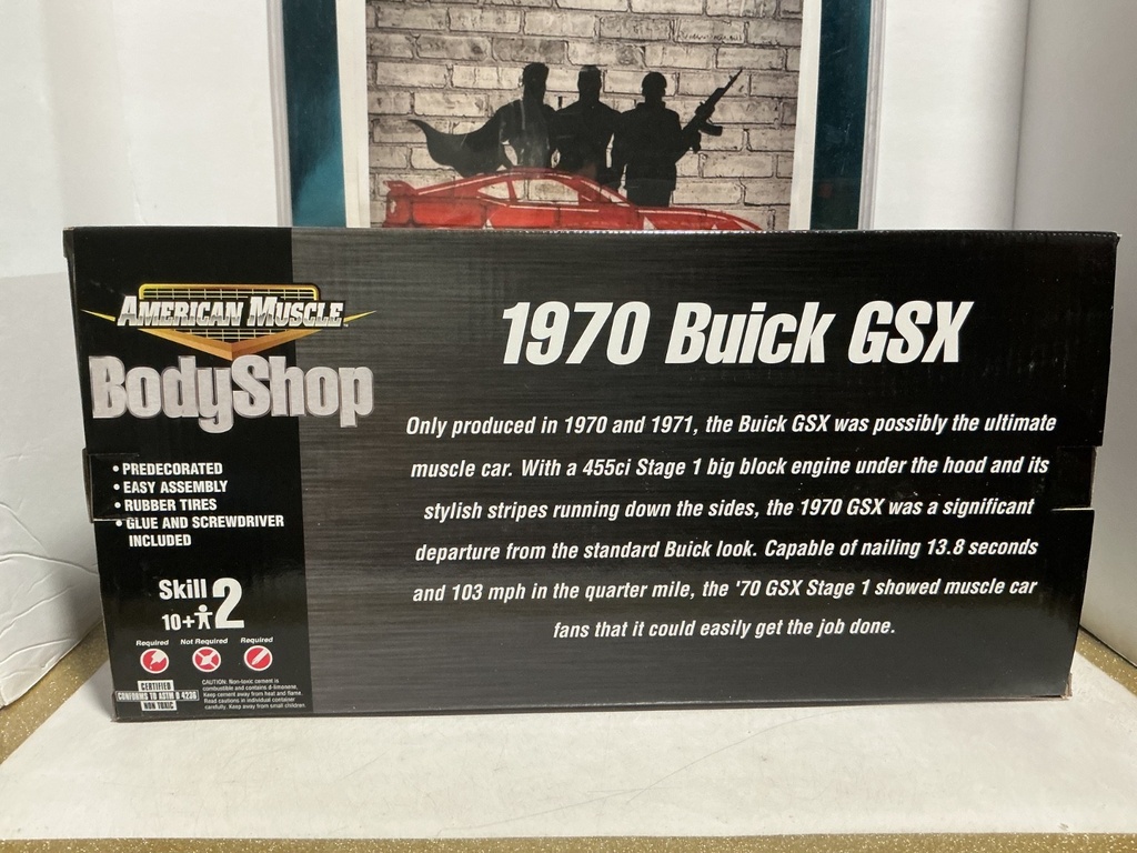 1:18 ERTL/AMERICAN MUSCLE BODY SHOP - 1970 BUICK GSX image