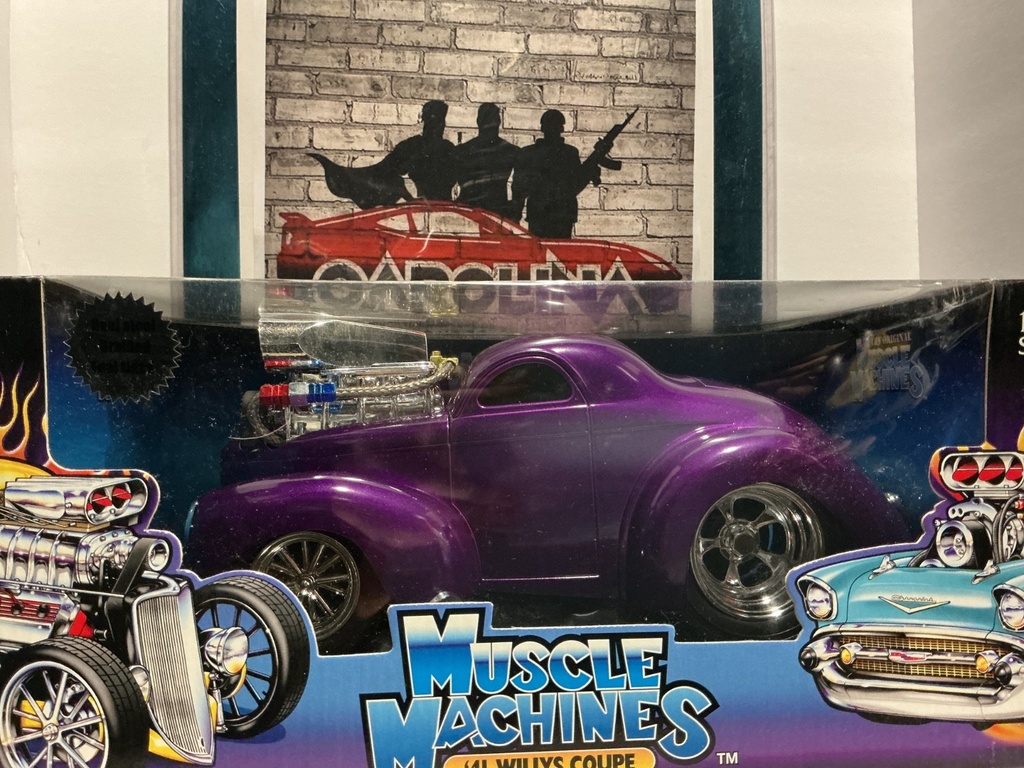1:18 MUSCLE MACHINES- ‘41 WILLYS COUPE image