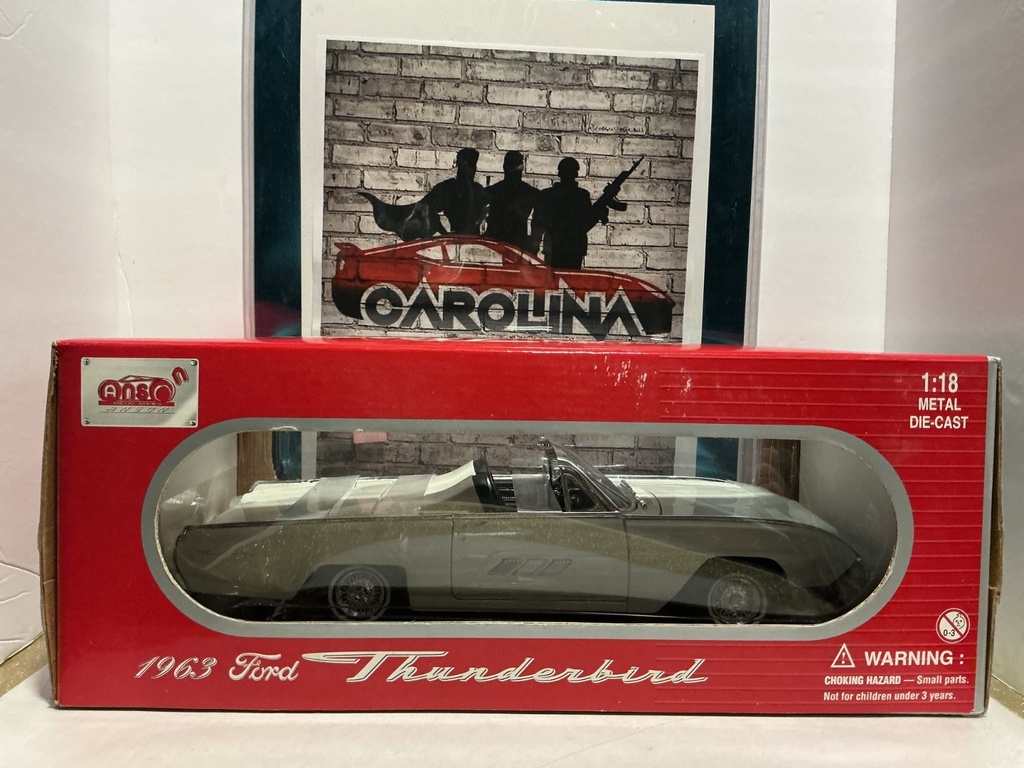 1:18 ANSON- 1963 FORD THUNDERBIRD image