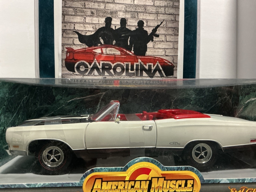 1:18 AMERICAN MUSCLE- 1969 PLYMOUTH GTX HEMI CONVERTIBLE image