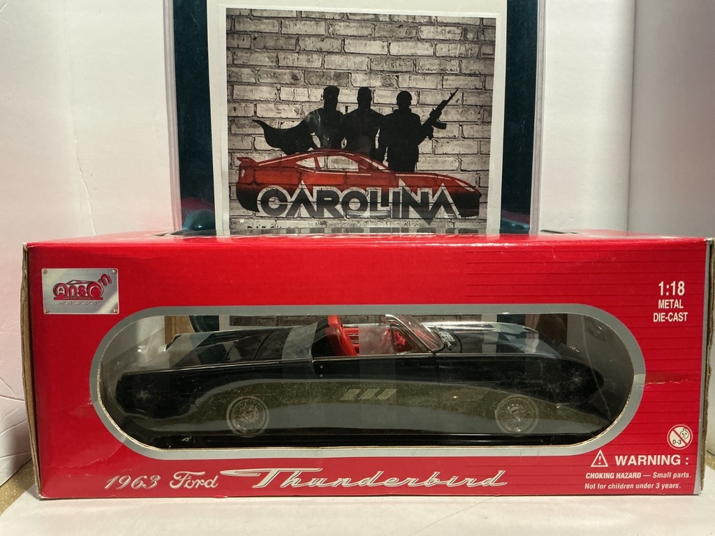 1:18 ANSON- 1963 FORD THUNDERBIRD image
