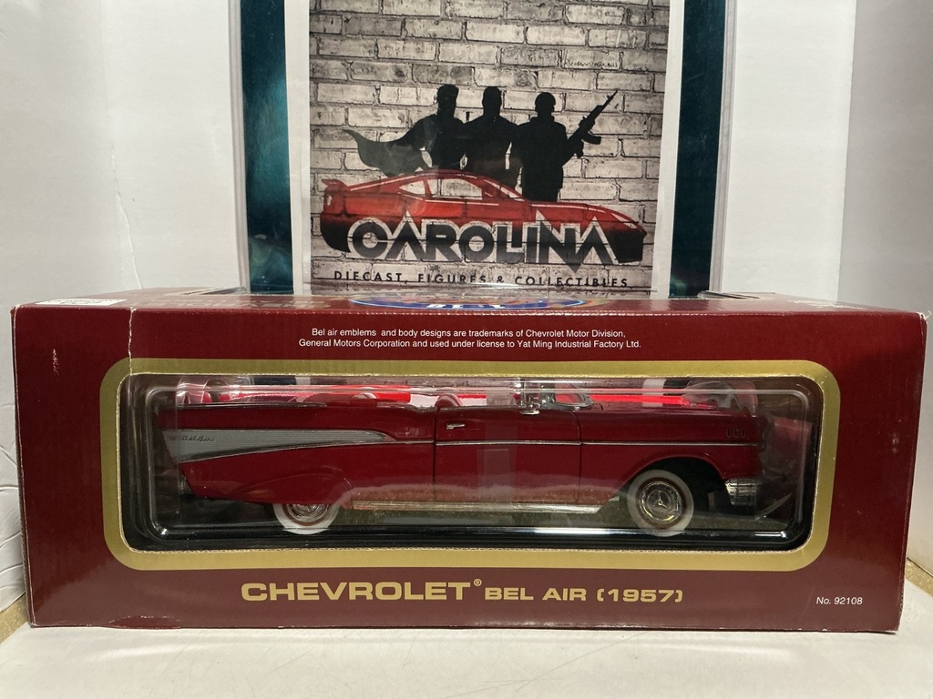 1:18 ROAD LEGENDS CHEVROLET BEL AIR [1957] [SCUFF MARKS PLASTIC/BOX] image
