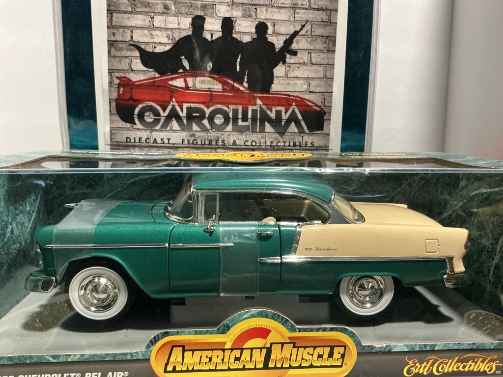 1:18 AMERICAN MUSCLE- 1955 CHEVROLET BEL AIR image
