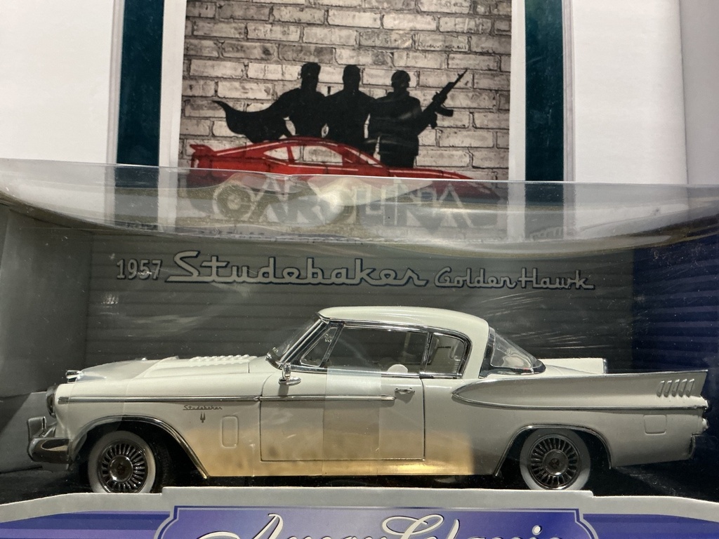 1:18 ANSON- 1957 STUDEBAKER GOLDEN HAWK image