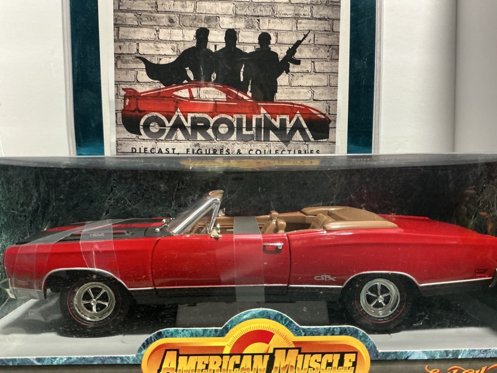 1:18 AMERICAN MUSCLE- 1969 PLYMOUTH GTX HEMI CONVERTIBLE image