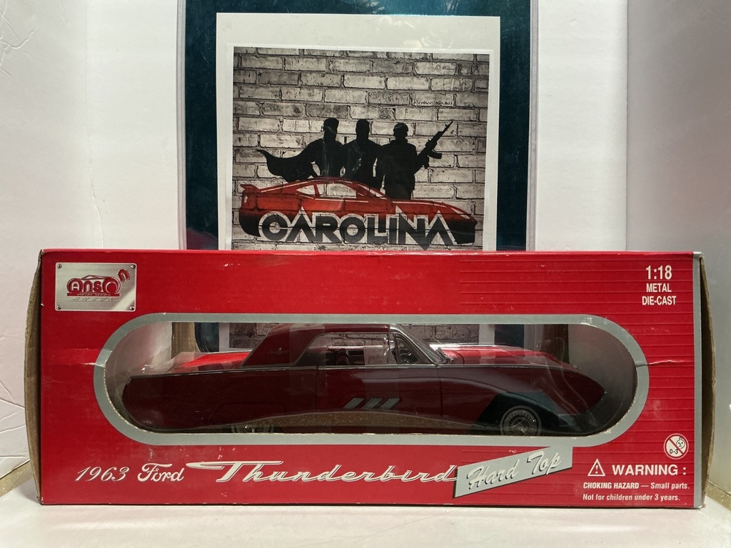 1:18 ANSON- 1963 FORD THUNDERBIRD HARD TOP image