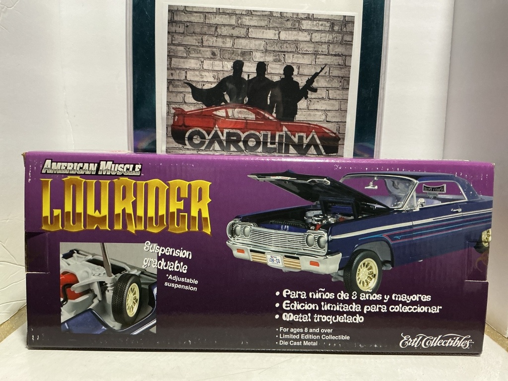 1:18 ERTL COLLECTIBLES AMERICAN MUSCLE: LOWRIDER ‘64 CHEVY IMPALA image