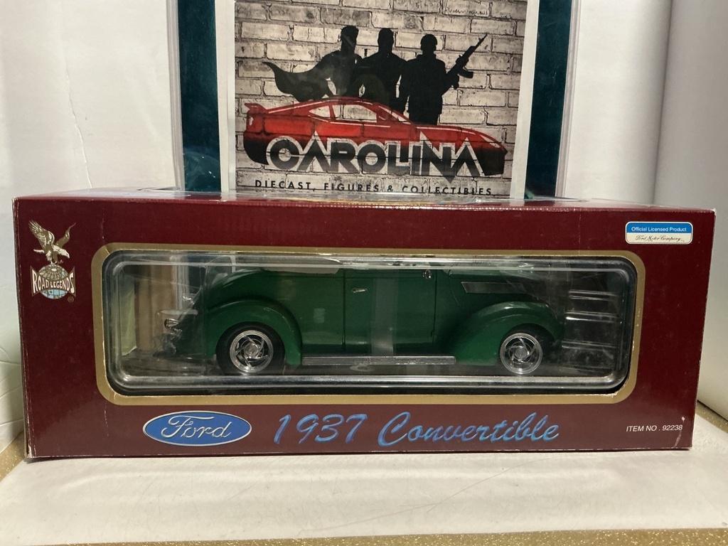 1:18 ROAD LEGENDS - FORD 1937 CONVERTIBLE (SCUFF ON PLASTIC) image
