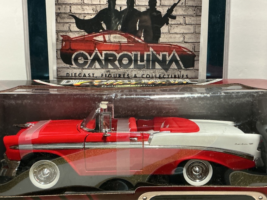 1:18 ROAD SIGNATURE DIE CAST METAL- 1956 CHEVROLET BEL AIR image