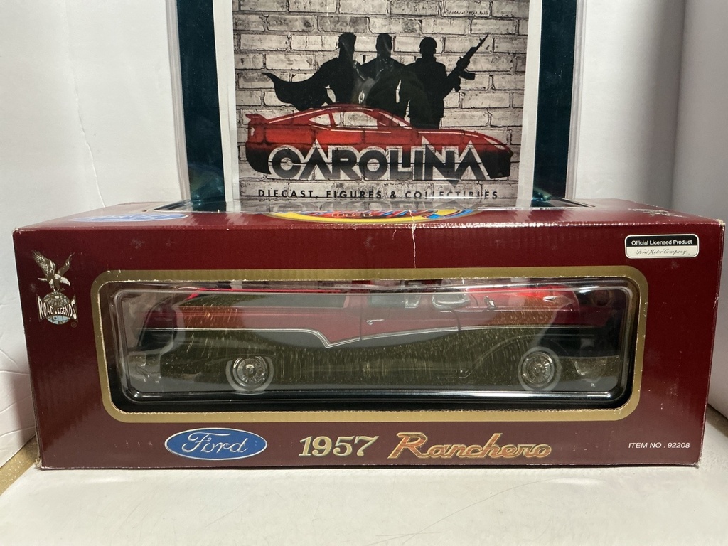 1:18 ROAD LEGENDS - FORD 1957 RANCHERO [MINOR SCUFF MARKS ON PLASTIC] image