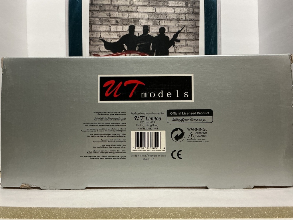 1:18 UT MODELS ESCORT RS COSWORTH RACING COLLECTION image