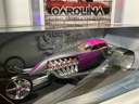 1:18 HOTWHEELS 100% - SLIGHTLY MODIFIED PURPLE / GRAY ON BROWN image