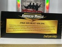 1:18 ERTL AMERICAN MUSCLE 10 YEARS - 1968 HURST/OLDS 1 OF 9,996 image