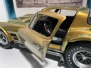 1:18 EXOTO SUZUKA SUN CORVETTE [GOLD/BLACK] [RASHING] [BOX & WIPERS DAMAGED] image