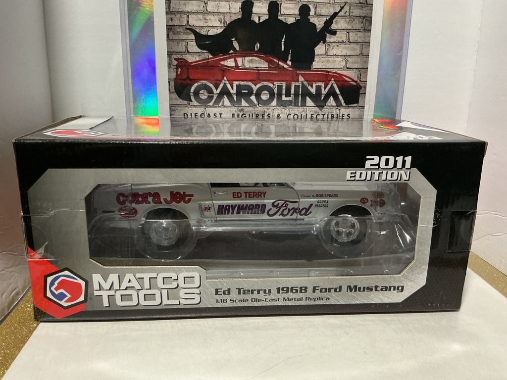 1:18 MATCO TOOLS 2011 EDITION - ED TERRY 1968 FORD MUSTANG image
