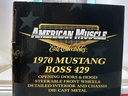 1:18 ERTL AMERICAN MUSCLE - 1970 MUSTANG BOSS 429 [BLACK W/FIRE] image