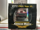 1:18 ERTL AMERICAN MUSCLE - 1972 CHEVY VEGA GT [RED/BLACK] image