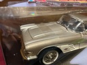 1:18 ERTL CORVETTE 50TH ANNIVERSARY 1961 CORVETTE COUPE [rashing On Paint image