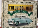 1:18 MOTORMAX TIMELESS CLASSICS 1950 CHEVY BEL AIR DARK BLUE image