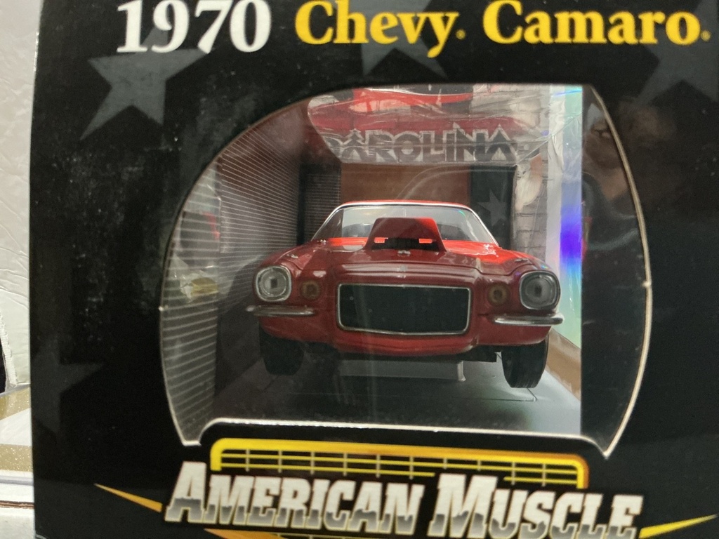 1:18 ERTL AMERICAN MUSCLE - 1970 CHEVY CAMARO [TOYS-R-US 1 OF 1600] PROSTOCK image