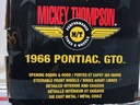 1:18 ERTL AMERICAN MUSCLE - [CRACK IN PLASTIC] MIKEY THOMPSON 1966 PONTIAC GTO image