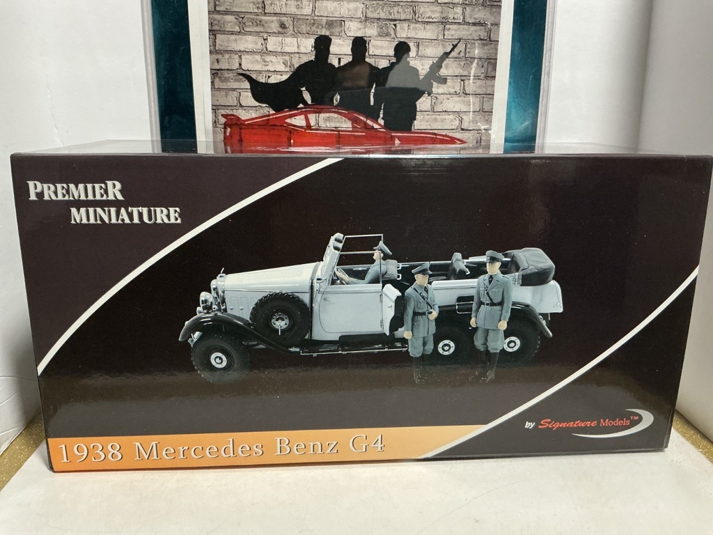 1:18 PREMIER MINIATURE BY SIGNATURE MODELS - 1938 MERCEDES BENZ G4 image