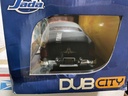 1:18 JADA DUB CITY 1951 MERCURY FLAT BLACK WITH RED FLAMES image