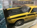 1:18 ERTL - 1970 CHALLENGER T/A YELLOW ON BLACK image