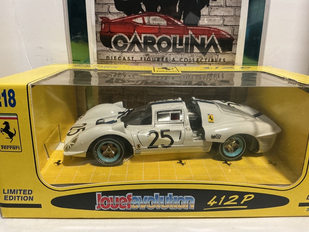 1:18 [TOP BROKEN OFF] JOUEF EVOLUTION - FERRARI 412P N.25 N.A.R.T. LE MANS 1967 image