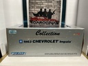 1:18 WELLY - DIECAST METAL - 1963 CHEVROLET IMPALA [BLACK/RED] image