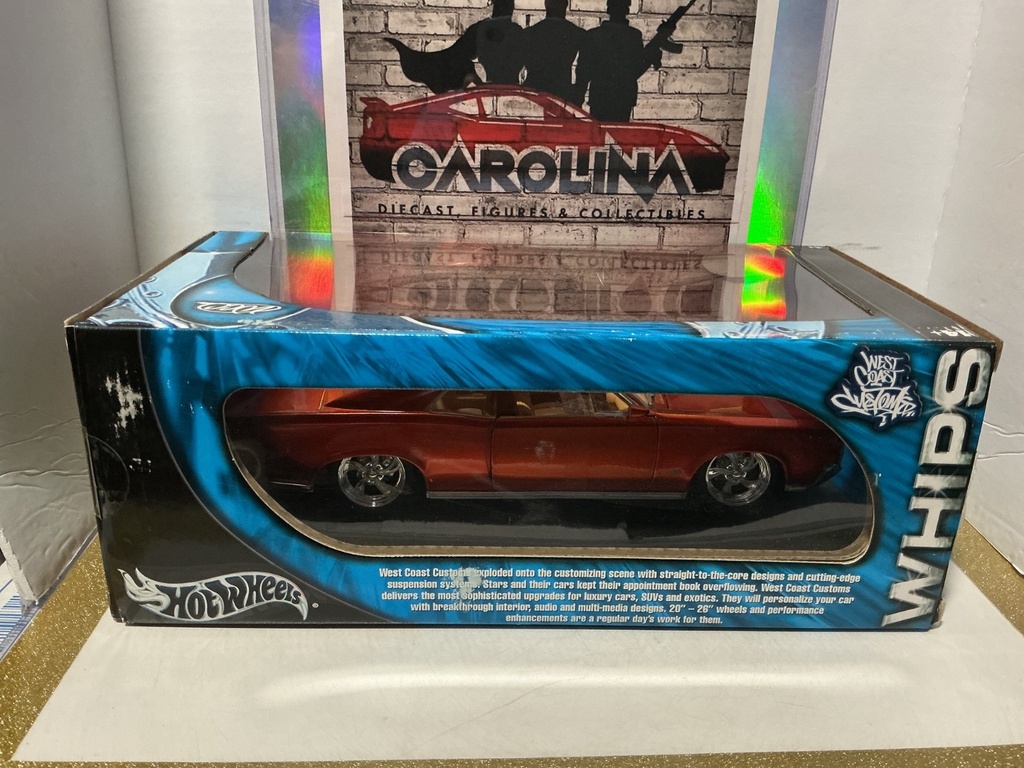 1:18 HOTWHEELS - WEST COAST CUSTOMS - WHIPS - ‘66 PONTIAC GTO image