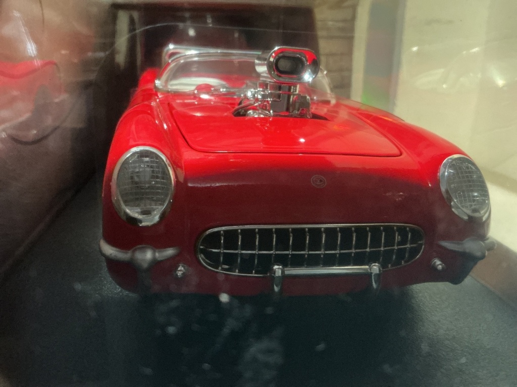 1:18 HOTWHEELS LIMITED EDITION - ‘53 PRO STREET CORVETTE MODIFIED RED ON WHITE image