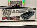 1:18 EXACT DETAIL 1965 TUXEDO BLACK CUSTOM EL CAMINO {LIGHT RASHING } image