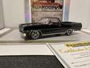 1:18 EXACT DETAIL 1965 TUXEDO BLACK CUSTOM EL CAMINO {LIGHT RASHING } image