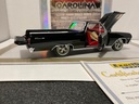 1:18 EXACT DETAIL 1965 TUXEDO BLACK CUSTOM EL CAMINO {LIGHT RASHING } image