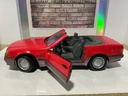 1:18 ROAD TOUGH MERCEDES-BENZ 500SL  RED ON GRAY CONVERTIBLE image