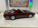 1:18 MAISTO 1992 CORVETTE ZR-1 BURGUNDY ON BURGUNDY image