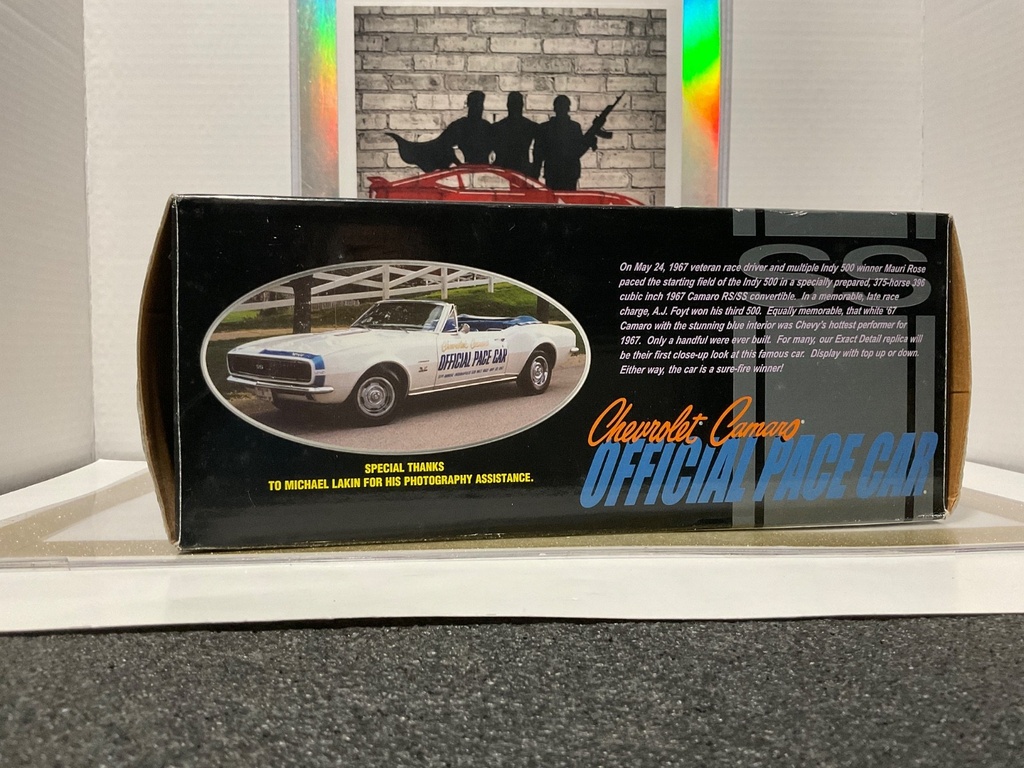 1:18 EXACT DETAIL CAMARO OFFICIAL PACE CAR image