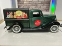 1:18 SOLIDO COCA COLA TRUCK GREEN ON BROWN [BROKEN TIRE] image