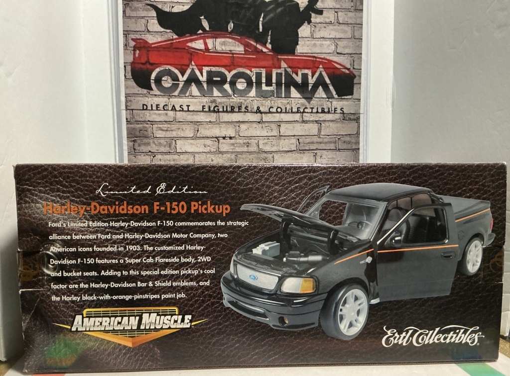 1:18 ERTL LIMITED EDITION HARLEY-DAVIDSON F-150 PICKUP image
