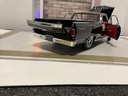 1:18 EXACT DETAIL 1965 EL CAMINO BLACK SLIGHT RASH ON HOOD image