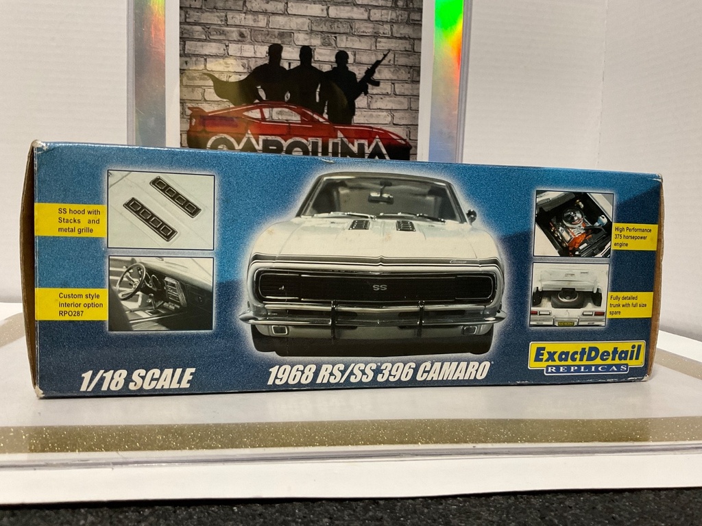 1:18 EXACT DETAIL LANE  1968 CAMARO RS SS 396 4 OF 1000 image