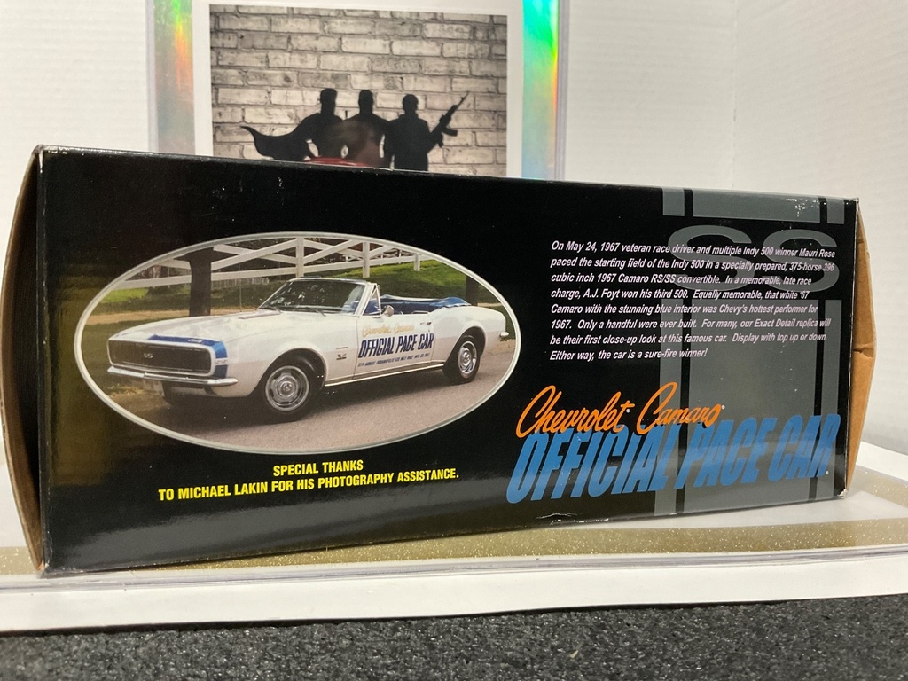 1:18 EXACT DETAIL LANE  1968 CAMARO RS SS 396 4 OF 1000 image