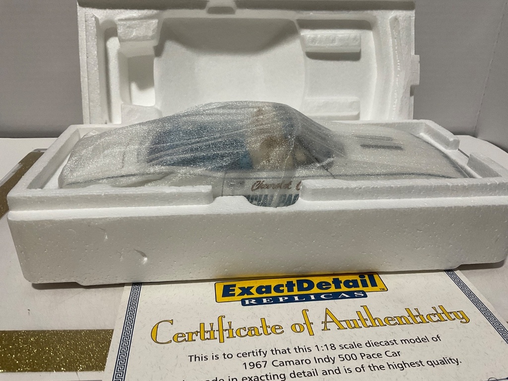 1:18 EXACT DETAIL LANE  1968 CAMARO RS SS 396 4 OF 1000 image