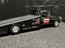 1:18 ACME 1970 f350 FoMoCo ramp truck NOT BOLTED IN STYROFOAM antenna bend image