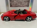 1:18 BURAGO DODGE VIPER RT/10 RED ON BLACK CONVERTIBLE image